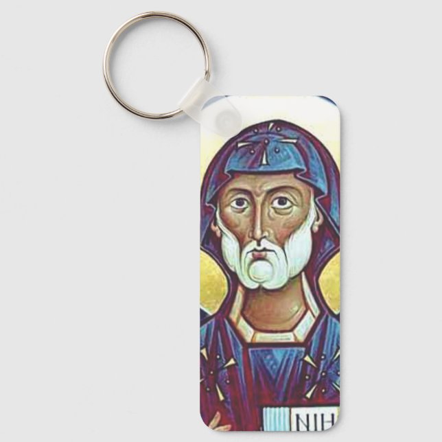 Saint Benedict of Nursia Key Ring (Front)