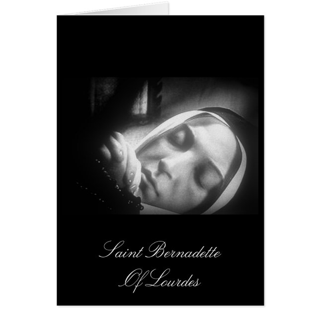 Saint Bernadette Of Lourdes (Front)