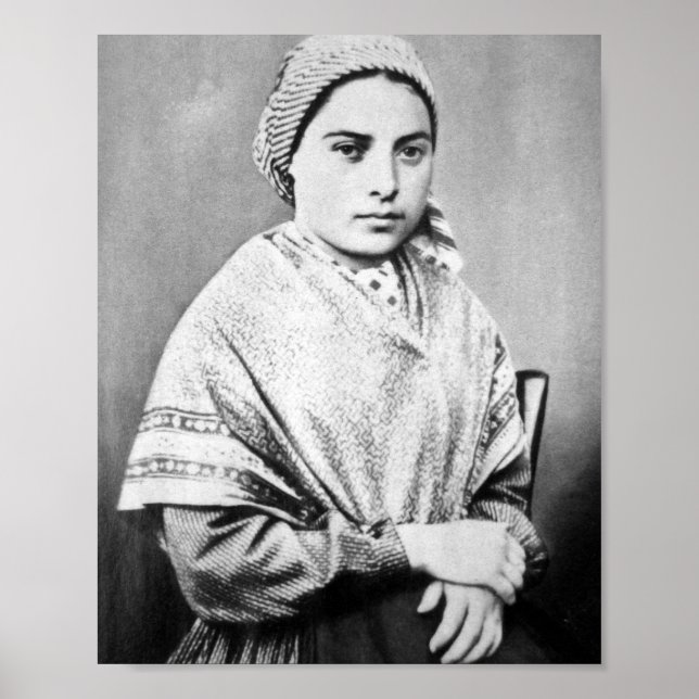 Saint Bernadette Poster (Front)