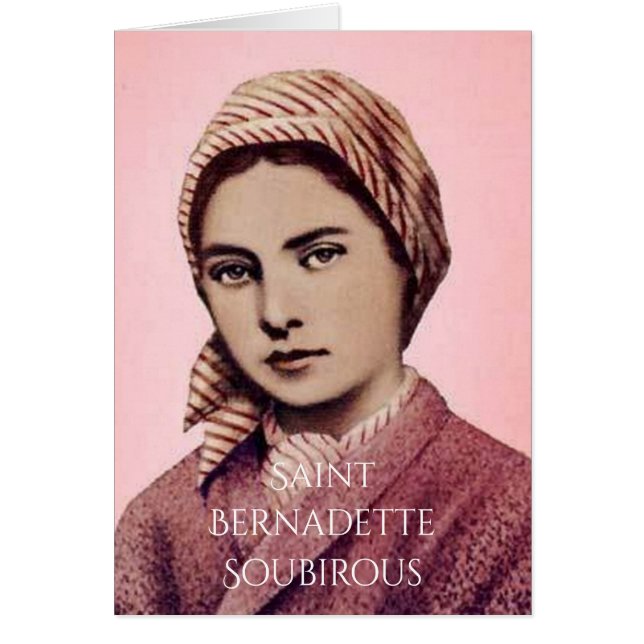 SAINT BERNADETTE SOUBIROUS (Front)