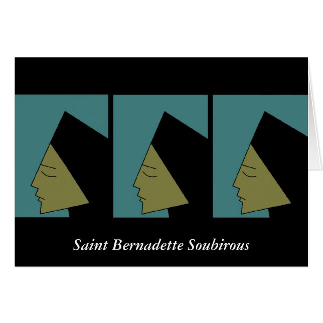 Saint Bernadette Soubirous (Front Horizontal)