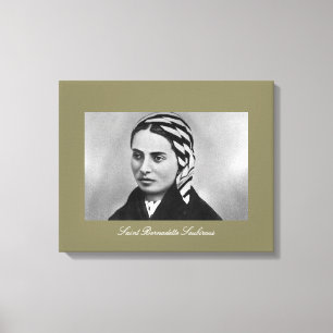Saint Bernadette Soubirous Canvas Print