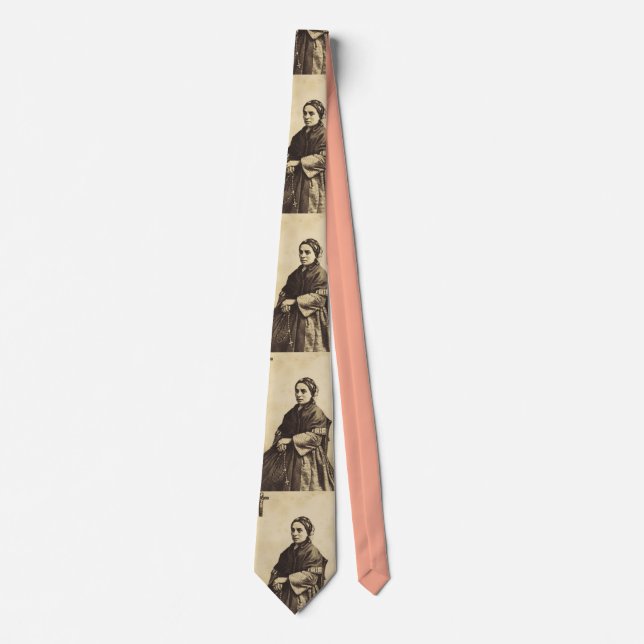 Saint Bernadette Soubirous Classical Fine Art  Tie (Front)