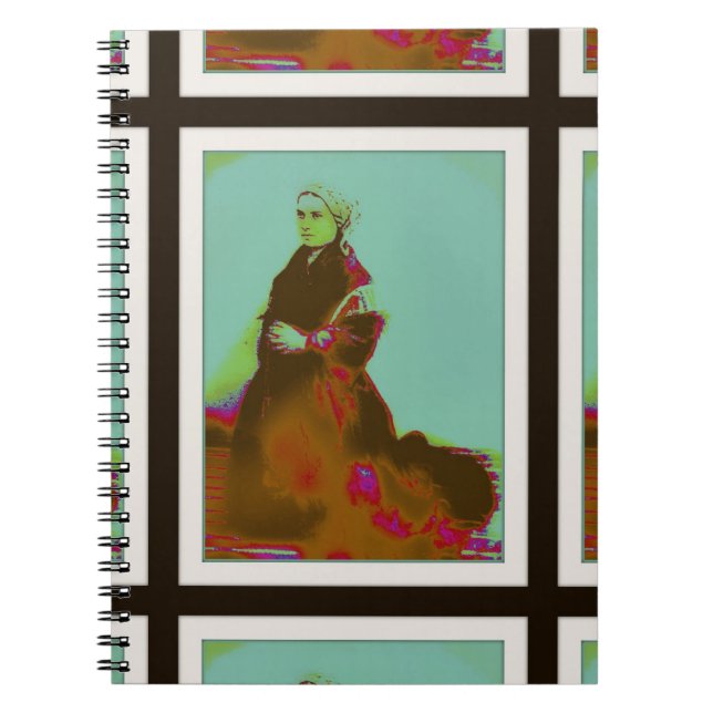 SAINT BERNADETTE SOUBIROUS NOTEBOOK (Front)