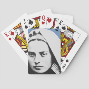 SAINT BERNADETTE SOUBIROUS PLAYING CARDS