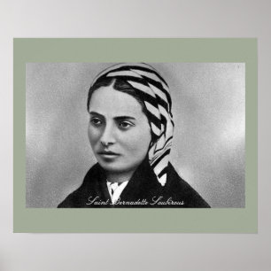 Saint Bernadette Soubirous Poster
