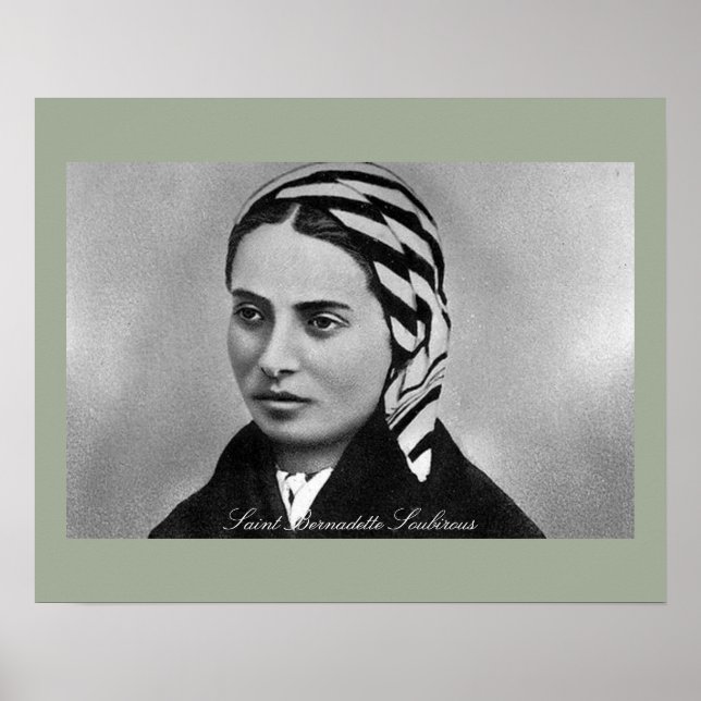 Saint Bernadette Soubirous Poster (Front)