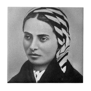 SAINT BERNADETTE SOUBIROUS TILE