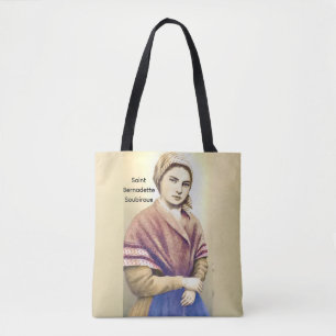 Saint Bernadette Soubirous Tote Bag