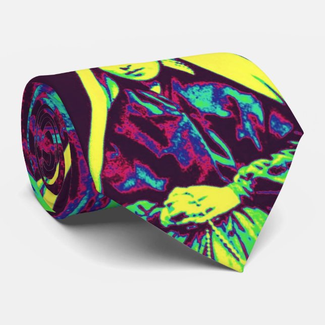 saint bernadette tie (Rolled)