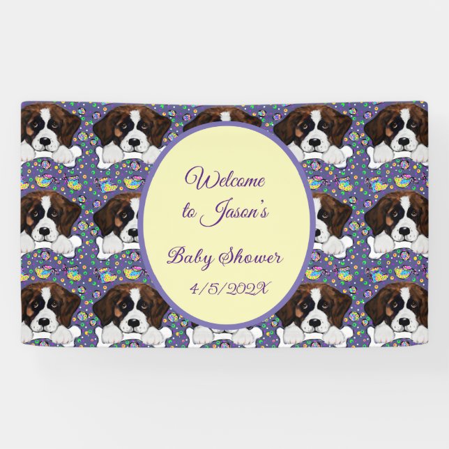 Saint Bernard  Banner (Horizontal)