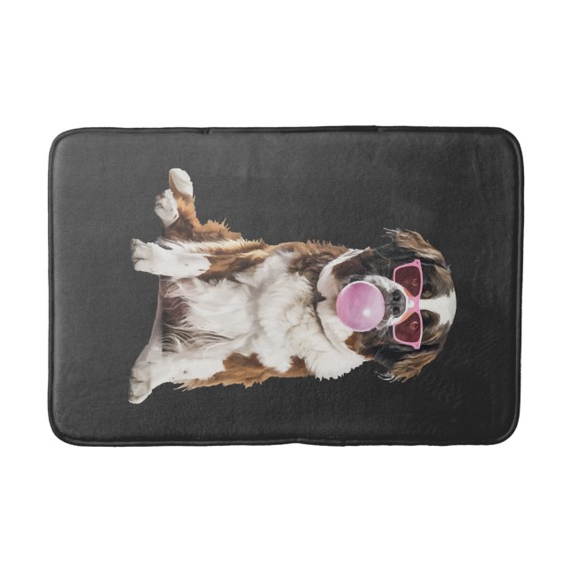 Saint Bernard Bath Mat (Front)
