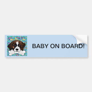 Saint Bernard Bumper Sticker