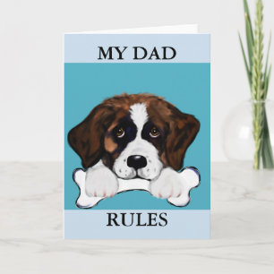 Saint Bernard Card