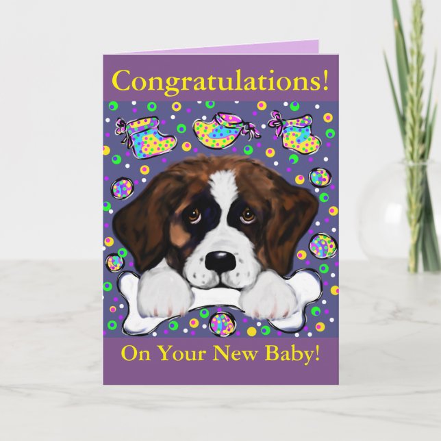 Saint Bernard Card (Front)