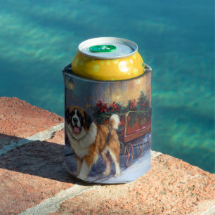Saint Bernard Christmas Festive Season Can Cooler