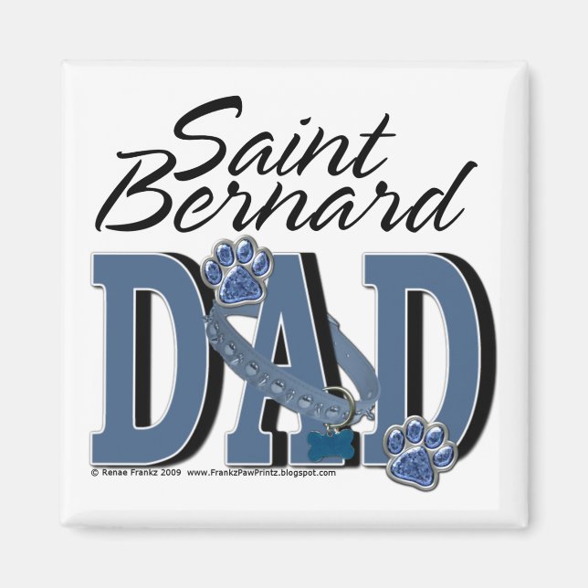Saint Bernard DAD Magnet (Front)
