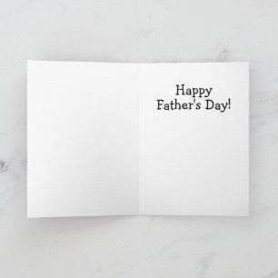 Saint Bernard Dad reading to Puppy Card