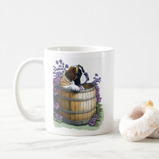 Saint Bernard Dog Coffee Mug