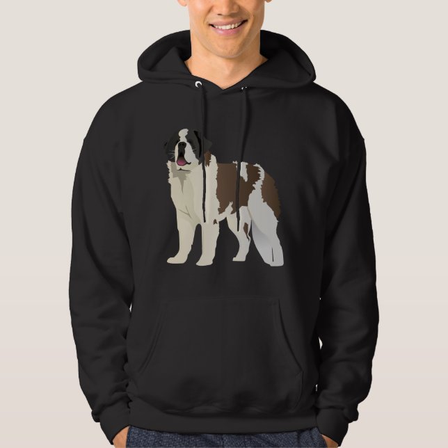 Saint Bernard Dog Hoodie (Front)