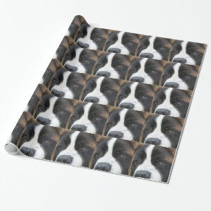 Saint Bernard Dog Wrapping Paper