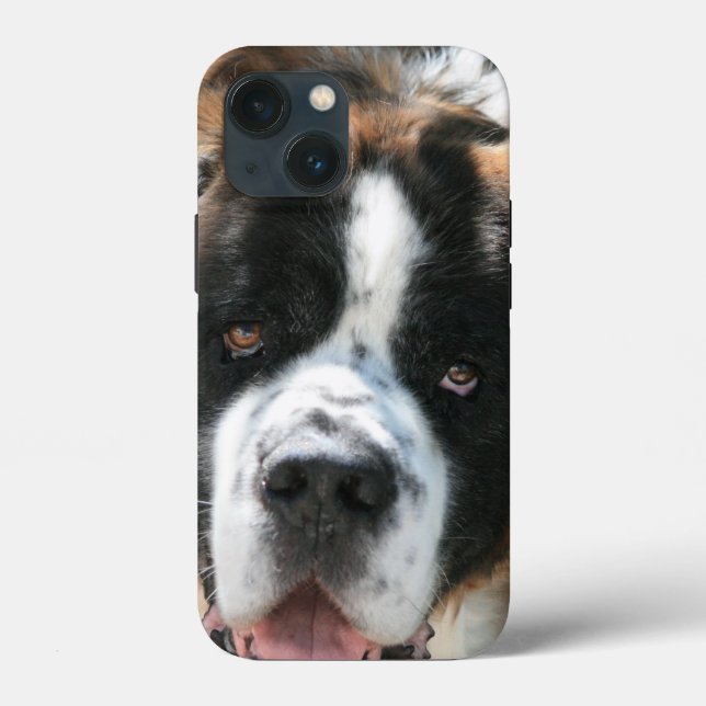 Saint Bernard Face Case-Mate iPhone Case (Back)
