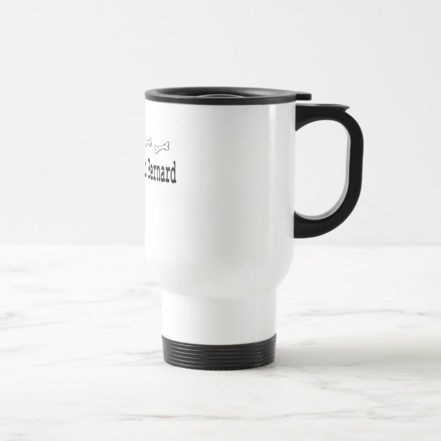 Saint Bernard Gifts Travel Mug (Right)