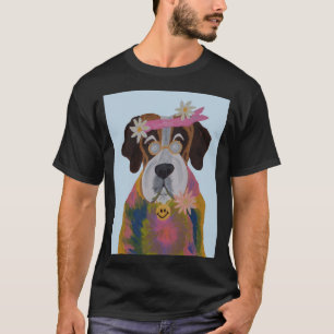 Saint Bernard Hippie T-Shirt