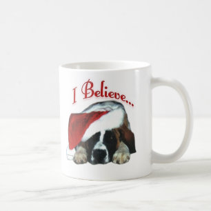 Saint Bernard I Believe Coffee Mug