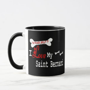 Saint . Bernard (I Love) Mug