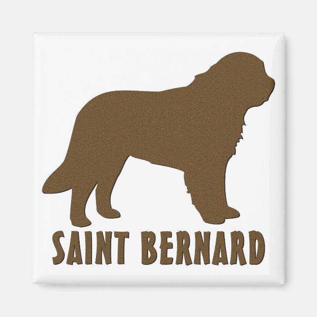 Saint Bernard Magnet (Front)