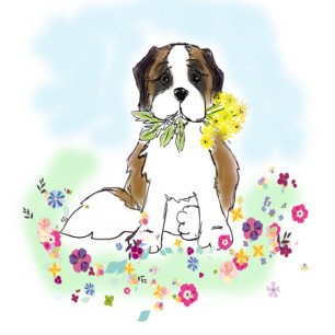 Saint Bernard Mother's Day Mug