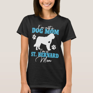 Saint Bernard Mum Women  for Dog  Cute Dog Mum T-Shirt
