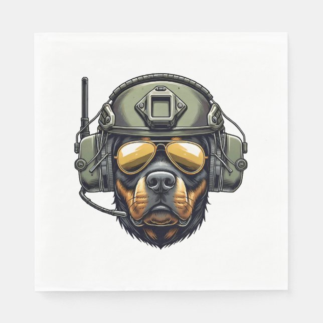 Saint Bernard  Napkin (Front)