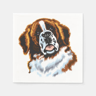 saint bernard napkin
