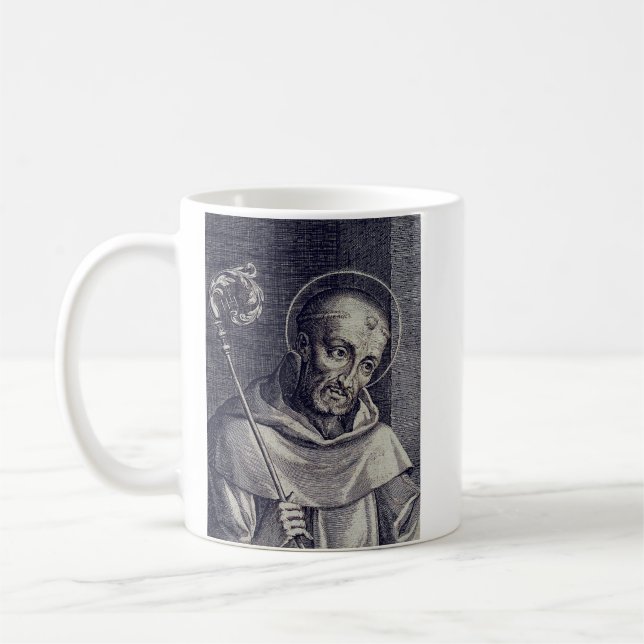 Saint Bernard of Clairvaux Coffee Mug (Left)