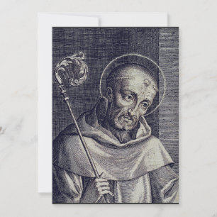 Saint Bernard of Clairvaux Thank You Card