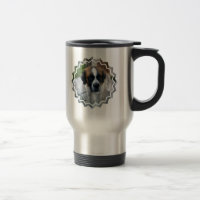 Saint Bernard Photo Stainless Travel Mug