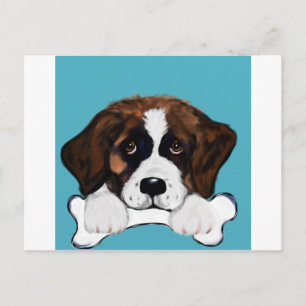 Saint Bernard Postcard