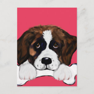 Saint Bernard Postcard