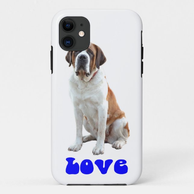 Saint Bernard Puppy Dog  iPhone 5 Case (Back)