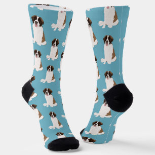 Saint Bernard Socks