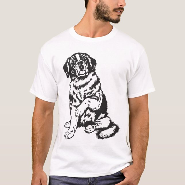 saint bernard T-Shirt (Front)