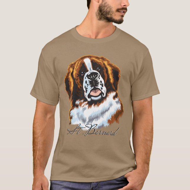 saint bernard T-Shirt (Front)