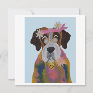 Saint Bernard Thank You Card