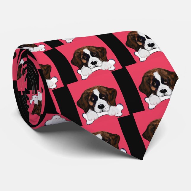 Saint Bernard Tie (Rolled)