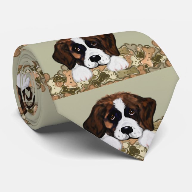 SAINT BERNARD TIE (Rolled)