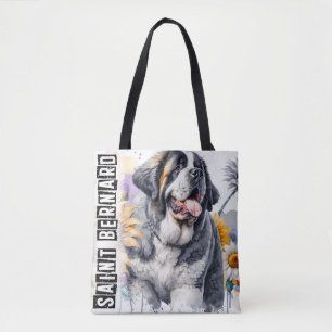 Saint Bernard Tote Bag