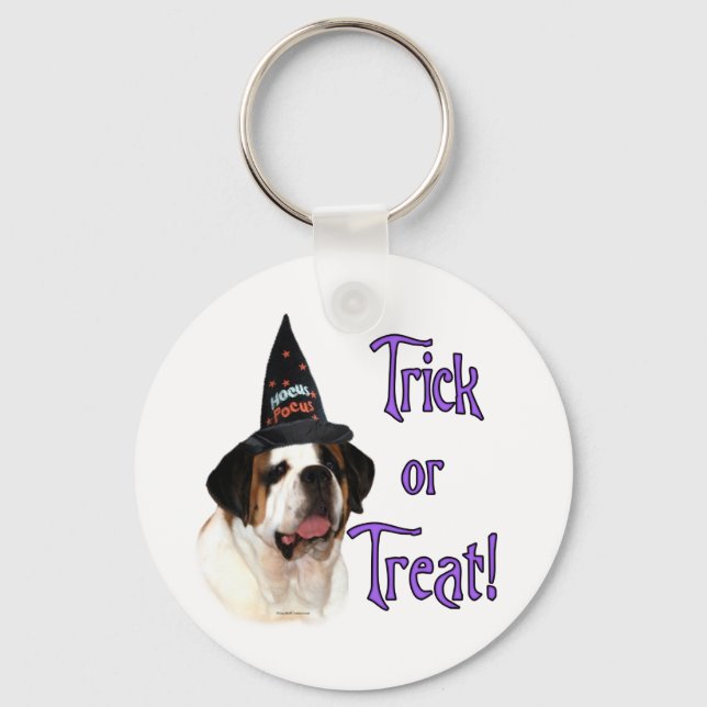 Saint Bernard Trick Key Ring (Front)