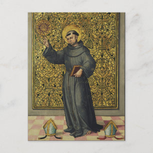 Saint Bernardino of Siena Postcard